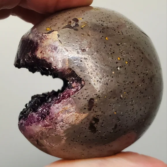 Amethyst Crystal Sphere 50mm - Picture 12 of 16